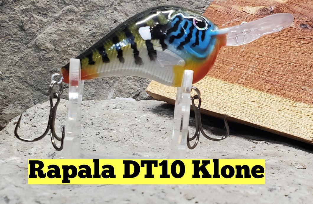 Rapala DT10 Klone Crankbait- Dives to 10ft