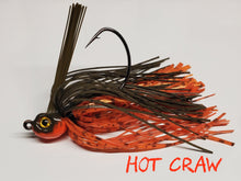 Load image into Gallery viewer, &quot;The Touchdown&quot; Series Baby Football Jigs- Crayfish Patterns