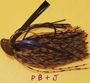 Ball Head Weedless Jig ( Sizes 5/16 oz, 3/8 oz & 7/16 oz) - Misc Patterns - Fireball Outdoor Products