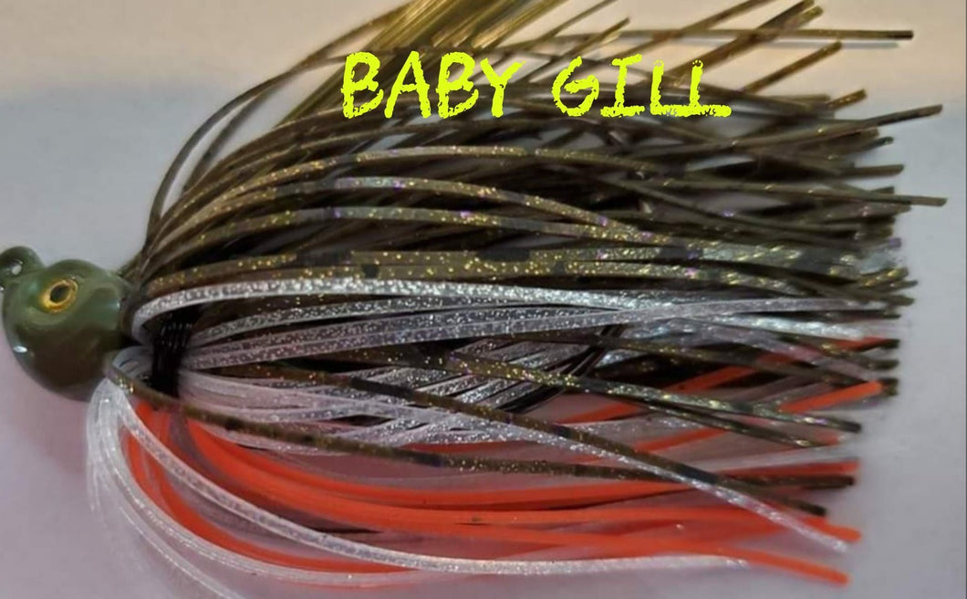 Ball Head Weedless Jig ( Sizes 5/16 oz, 3/8 oz & 7/16 oz) - Panfish Patterns - Fireball Outdoor Products