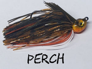 Ball Head Weedless Jig ( Sizes 5/16 oz, 3/8 oz & 7/16 oz) - Panfish Patterns - Fireball Outdoor Products