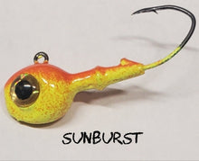 Load image into Gallery viewer, Fire Eye Jig - Sz 1 Hook - Sizes 1/16oz, 3/32oz &amp; 1/8oz - Fireball Outdoor Products