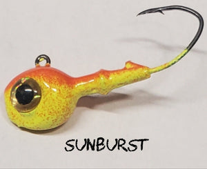 Fire Eye Jig - Sz 1 Hook - Sizes 1/16oz, 3/32oz & 1/8oz - Fireball Outdoor Products