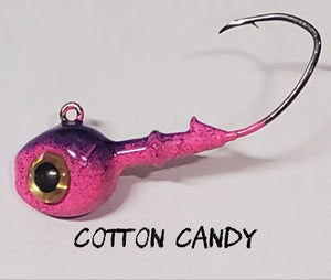 Fire Eye Jig - Sz 1 Hook - Sizes 1/16oz, 3/32oz & 1/8oz - Fireball Outdoor Products