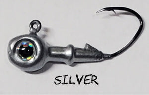 Fire Eye Jig - Sz 3/0 Hook - Sizes 1/2 oz & 5/8oz - Fireball Outdoor Products