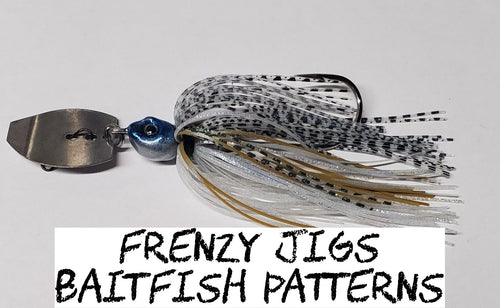 Frenzy Jigs - Baitfish Patterns - Fireball Outdoor Products