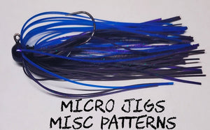 Micro Jigs (Hook Size 2/0): Misc Patterns - Fireball Outdoor Products