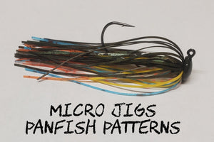 Micro Jigs (Hook Size 2/0): Panfish Patterns - Fireball Outdoor Products