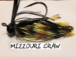 "The Touchdown" Series Baby Football Jigs - Crayfish Patterns - Fireball Outdoor Products