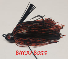 Load image into Gallery viewer, Ball Head Weedless Jig ( Sizes 1/2 oz, 9/16 oz &amp; 5/8 oz)- Crawfish Patterns