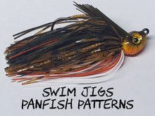 Load image into Gallery viewer, Swim Jigs- Panfish Patterns