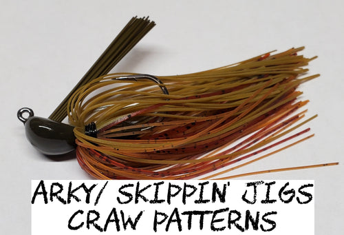Arky / Skippin' Jigs - Crayfish Patterns