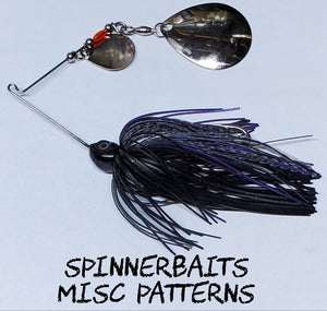 Spinnerbaits- 3/8 OZ- Misc Patterns Pg 2