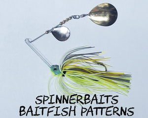 Spinnerbaits- 1/2 OZ- Baitfish Patterns