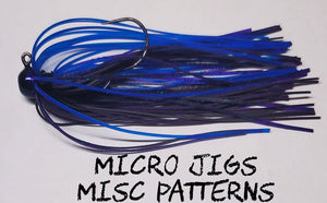 Micro Jigs (Hook Size 2/0): Misc Patterns